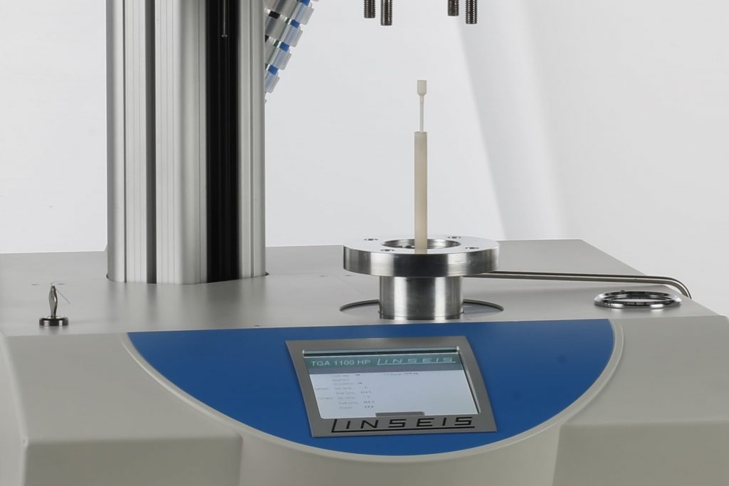 Thermogravimetric analyzer TGA HP 3 instrument sample holder / Probenhalter