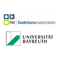 Logo Uni Bayreuth und Funktionsmaterialien