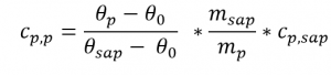 Formel für Cp