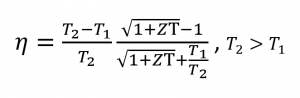 Formel ZT Gleichung 2 Wirkungsgrad