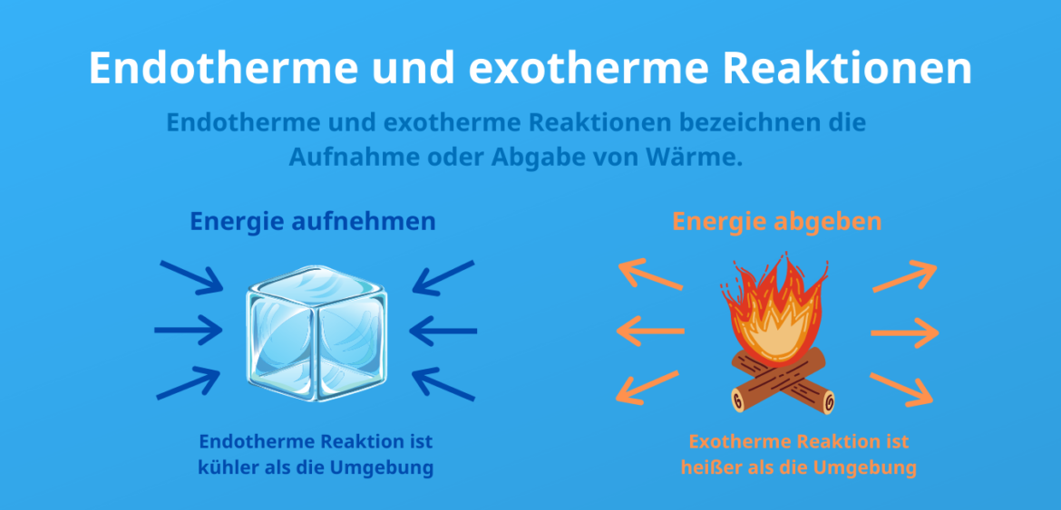 Endotherme vs. exotherme Reaktion - Linseis