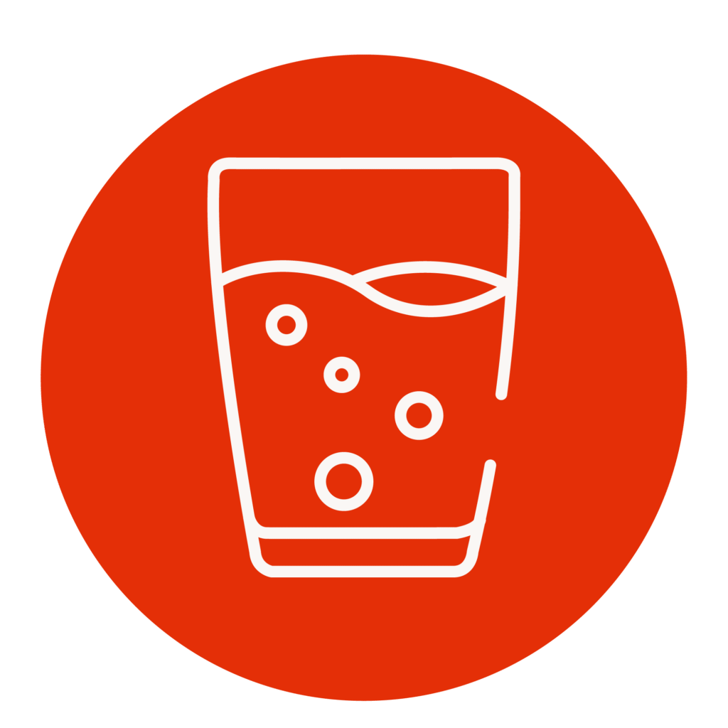 Symbol für thermische Analyse von Glasübergängen und Schmelzverhalten